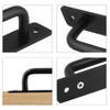 Cionyce 2 Pack Barn Door Pulls 5 inch Garage Handles