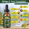 GPGP Greenpeople 3 Bottles Mullein Leaf Drops Lung Cleanse Respiratory