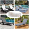 PATIO PLUS Copertura Lettino Parasole Impermeabile Tessuto Polietilene per Esterni