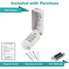 Garage Sync Replacement Garage Door Opener Wireless Wall Keypad Console for Genie GK-R