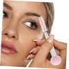 IWOWHERO 6pcs 2-in-1 Makeup Brush Set Eyebrow Eyelash Sponge Makeup