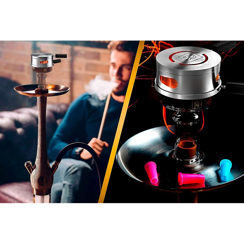 M. Rosenfeld HMD Hookartis Smokebox, Silver, large