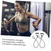 CORHAD 1 Pair Latex Resistance Band Pull Rope Foot-Operated Tension
