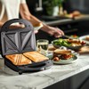 KEENSTAR 3 in 1 Electric Sandwich Maker, Waffle Maker with