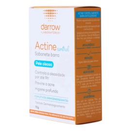 Barra Limpiadora Dermatolgica Darrow Actine Oil Control Para Piel Mixta a Grasa 70g                                                                   
