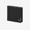 Hazzys (대구신세계)CHESTER 블랙 체크배색 소가죽 반지갑 HJWA4E281BK (CHUNGSUNG SHINSEGAE) CHESTER