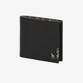 Hazzys (대구신세계)CHESTER 블랙 체크배색 소가죽 반지갑 HJWA4E281BK (CHUNGSUNG SHINSEGAE) CHESTER Black Check Pattern Leather Wallet HJWA4E281BK
