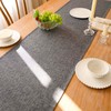Kiatuniya Table Runner Modern Table Runner Grey Table Runner 40