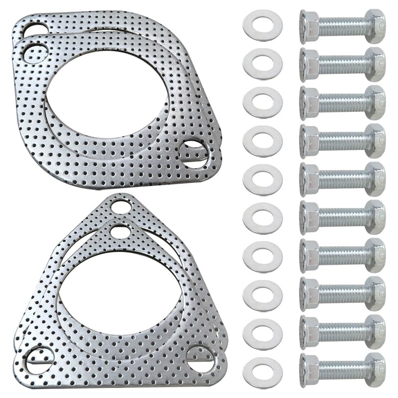 Upgraded G35 350Z Catalytic Converter 4 Gaskets and Hardware for
