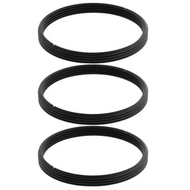 ECSiNG Pack of 3 Aluminium Alloy M39 to M42 Adapter Ring M39 Lens to M42 Camera Adapter Compatible with Leica Lenses, Compatible with Helios Lenses
