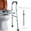 Deewow Raised Toilet Seat with Handles