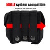 Double Grenade Pouch, Double Frag Grenade Holster, Tactical Accessory Pouches,