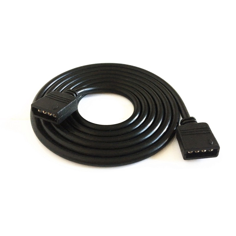 HUALAND 4 Pins Black RGB LED Splitter Cable LED Strip