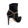 Women Fashion Jewelry Boot Bracelet Shoe Charm Gold Metal Chain