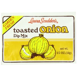 Laura Scudder's Dry Dip Mix, Toasted Onion, 0.5-Ounce (Pack of 24)