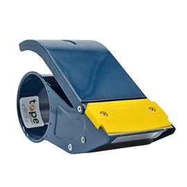 WOD Excell ET-366 Dispensador de Cinta de Flejes de Filamento con Marco de Metal de Servicio Pesado: Se Adapta a 3 Pulgadas de Ancho, Azul