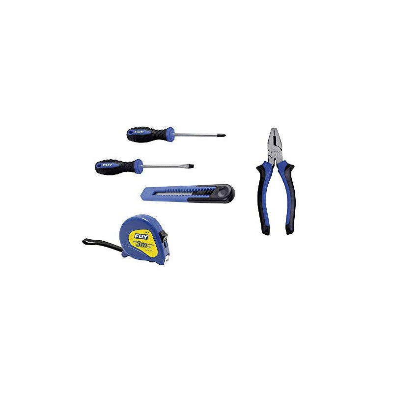 Foy JHF01 Juego combinado de herramienta, 5 piezas