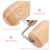 Mobestech Non Stick Wooden Rolling Pin for Baking Shaped Pastry