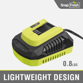 SnapFresh Cargador de batería de 20 V (BBT-XH20 V), carga rápida de 1 hora, apto para todos los productos de la serie Snapfresh de 20 V