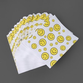 Yellow Smile M-Type Paper Bag - 90-Piece Set (11x14cm) 90-Piece Set (11x16cm) 2ea