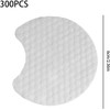 1200Pcs Cotton Makeup Remover Pads Round Pearl Texture 80G