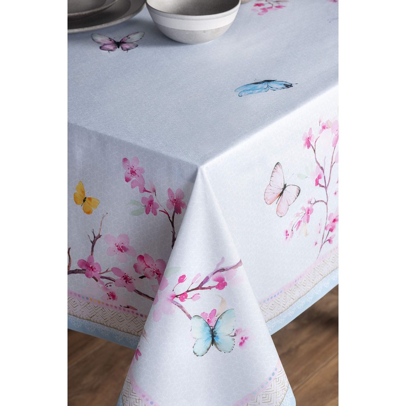 Maison d' Hermine Tablecloths 100% Cotton 140cm x 180cm Decorative