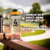 Giraffe Bottle Tower XL Hands Free Drinking System, Clear Tritan