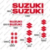 SUZUKI TANK & MOTORCYCLE HELMET SUZUKI TANK MOTORCYCLE HELMET STICKER