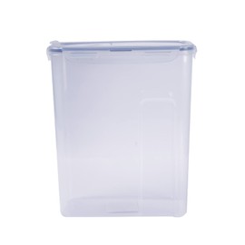 Lock & Lock HPL714F Rectangular Storage Container with Flip Top Lid - Clear/Blue, 4.3 L