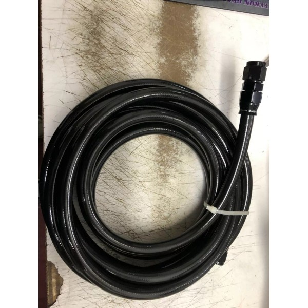 PSM Custom Black 14' 6an Nitrous Line Hose PTFE Liner