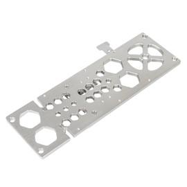 DDWT Upgraded 340mm Track Saw Square Right Angle Circular Saw Guide Rail Angle Stop Accessories Compatible with Festool and Makita Guide Rail (Silver)