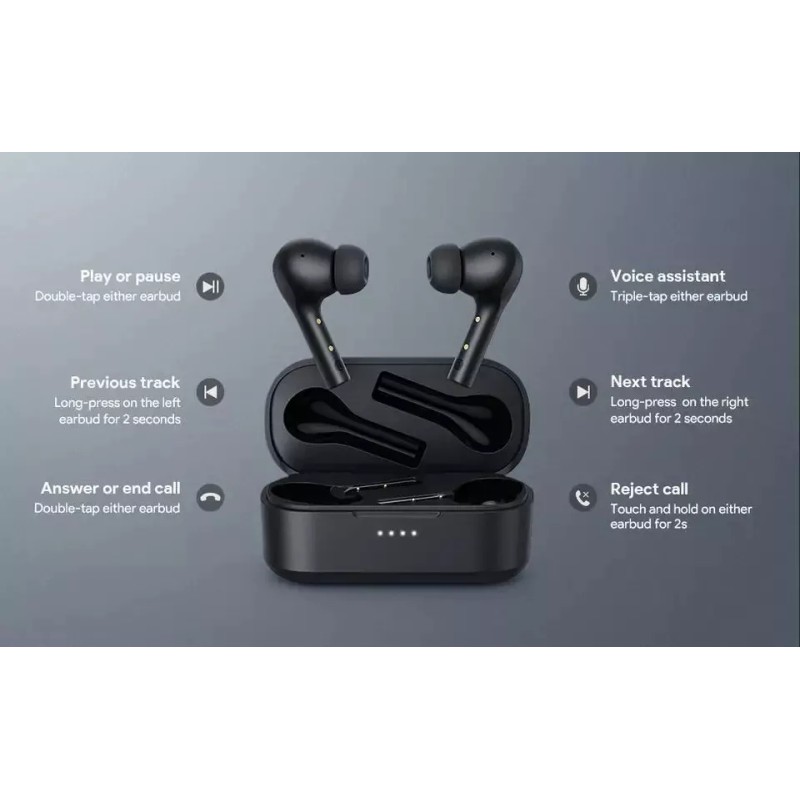AUKEY True Wireless Earbuds, Bluetooth 5 with Immersive Sound Noise