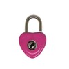 10PCS Small Cute Heart Shape Padlocks with Keys for Diaries,