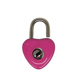 10PCS Small Cute Heart Shape Padlocks with Keys for Diaries, Jewelry Boxes, Storage Boxes