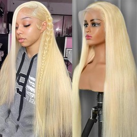 werkueen 613 hd lace frontal wig 13x6 Lace Front Wig Human Hair 34 Inch 613 13x6 Lace Front Wig Human Hair 200 Density Lace Front Wig HumanHair For Women