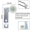 Dryer Idler Pulley Kit Drum Roller Repair Kit May-tag MEDX655DW1/MEDB765FW0/MEDB835DW4/MEDB835DW3/MEDC215EW1/MEDB855DC4/MED5500FW1/MGD5500FW0