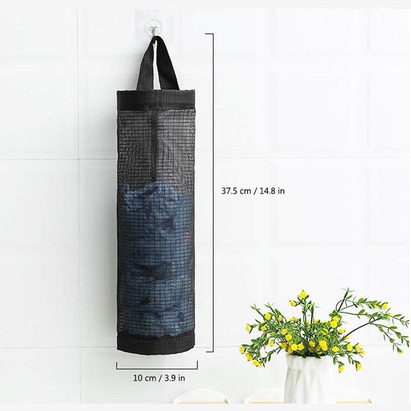 XM-ZHHY Pack of 3 Bin Bag Holders, 3 Mesh Plastic