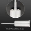 Epoxy Tubes Static Mixer Nozzle Mixing Tip for 50ml Adhesive