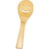 Alphax 907602 Bamboo Rice Spoon, 7.9 x 2.6 inches (20 x 6.5 cm), Carbonized Bamboo Smile Rice Spoon,