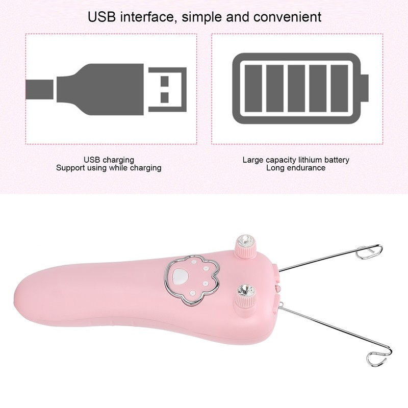 USB Charging Electric Cotton Thread Epilator Facial Body Hair Removal
