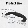 BokWin Black Plastic Luggage Handle,6.1 Inch/155mm Antique Suitcase Handle Pull,Imitation