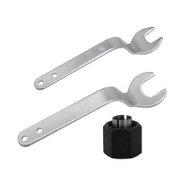 Thaekuns RA1152 Offset Wrenches for Router Bit-Changing BOSCH 2610906284 1/2-Inch Collet Chuck for 1613-,1617-, 1618- & 1619- Series Routers (2610906284)