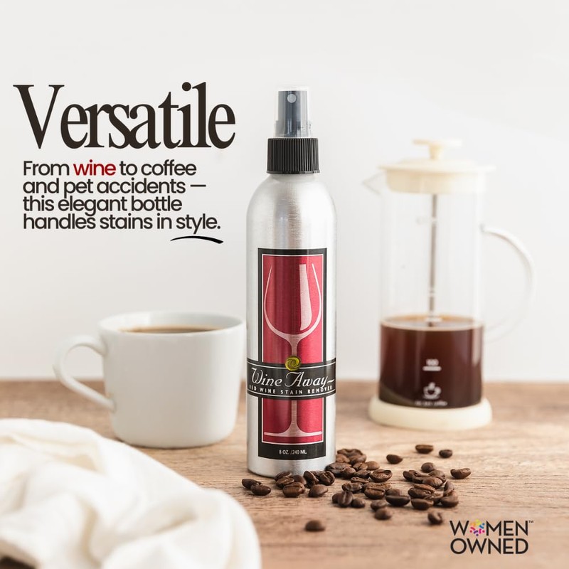 Wine Away Red Wine Stain Remover, Aluminum Signature Collection, 8oz
