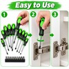 21-Piece Magnetic Screwdriver Tool Set – Multi-Bit Repair Kit with