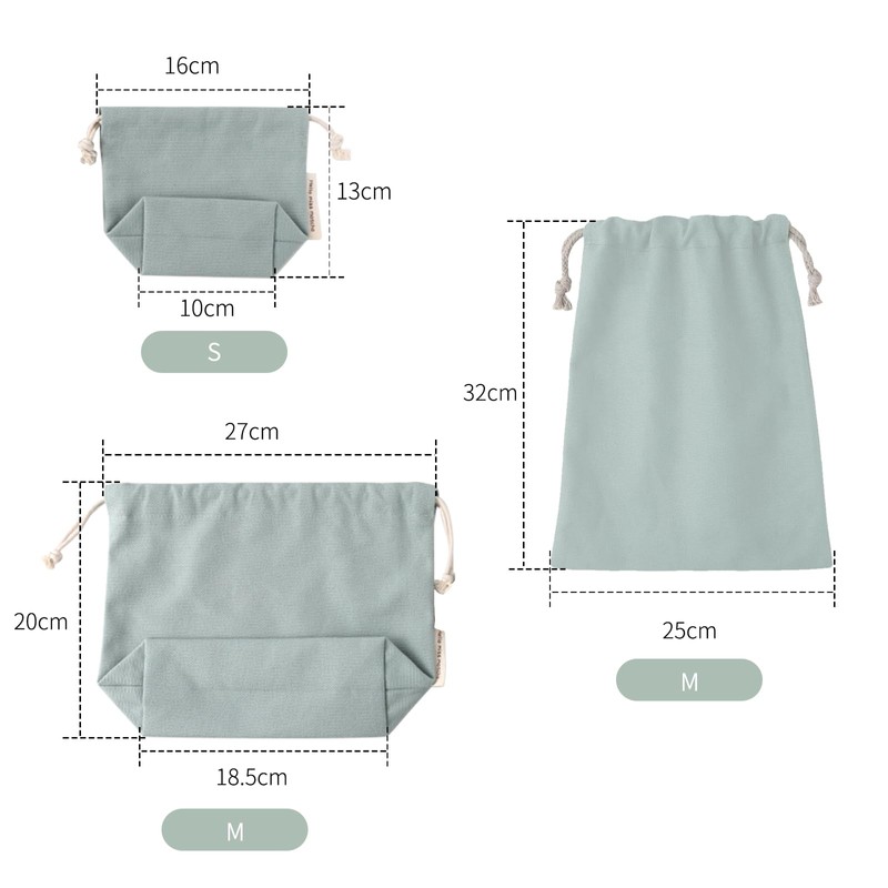 DuoDund Drawstring Bag, Pink