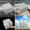 LeMotech Junction Box IP67 Waterproof Dustproof ABS Plastic Project Box