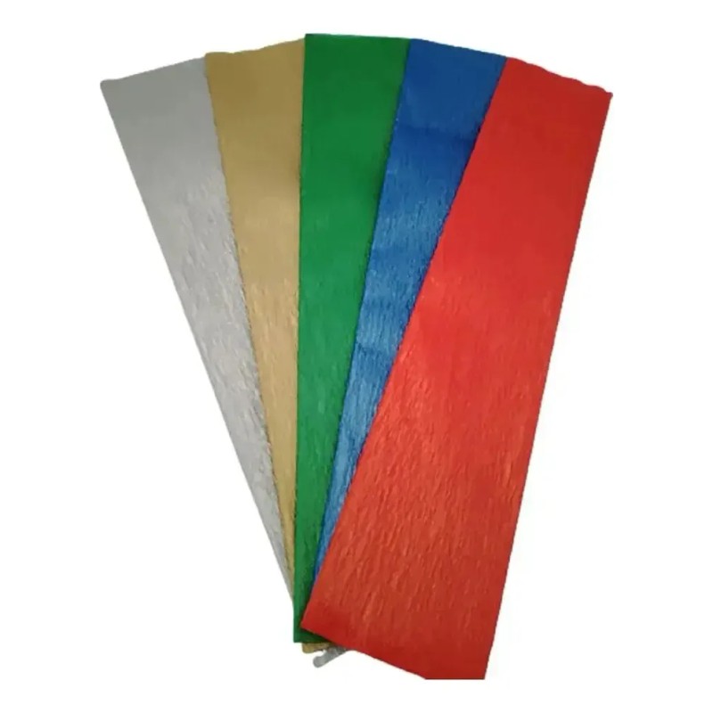 A L Paper Crepe Metallic Pascua De 2 M X