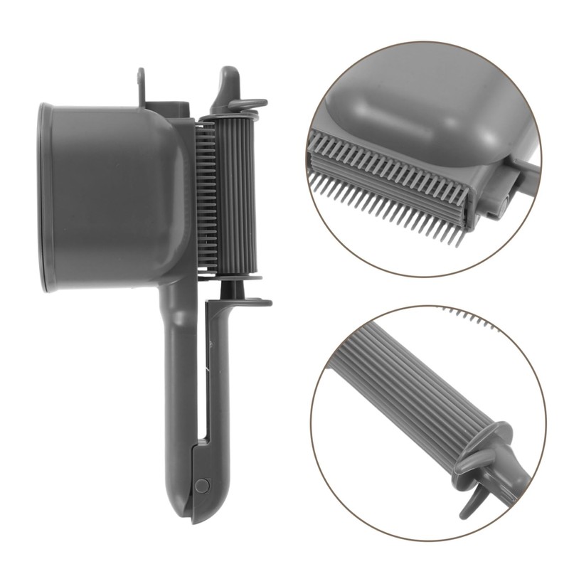 Outanaya Semi Automatic Hair Dye Comb with Roller Teeth Multifunctional