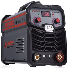 Amico ARC-160DC, 160 Amp Stick Arc Lift-TIG Welder, 100-250V & 80% Duty Cycle