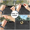 UPGRADE Privacy Fence Screen 4'x8' Dark Grey Outdoor 90% Visibility
